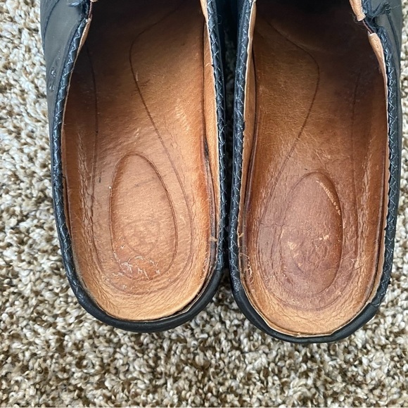 Ariat | Women's Boho Western Fringe Mendocino Clogs Size 10 Black Leather - Picture 6 of 8